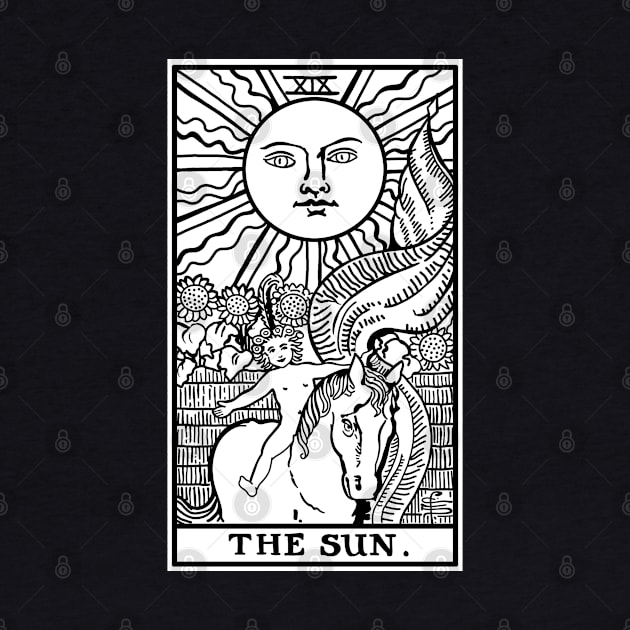 Tarot card The Sun by valentinahramov